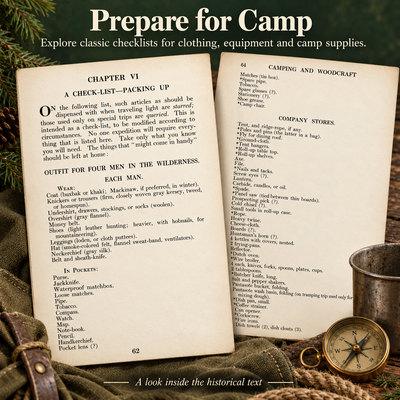 Prepare for Camp